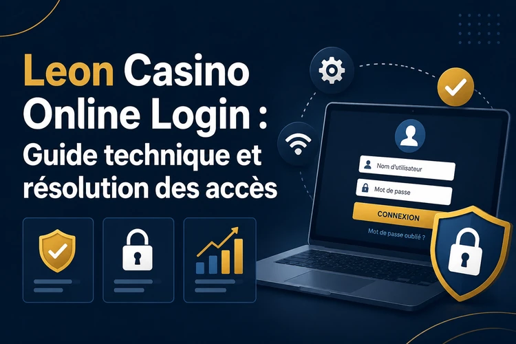 Leon Casino Online Login: Guide technique et résolution des accès