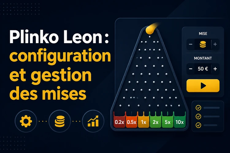 Plinko Leon: Guide pratique de configuration et gestion des mises